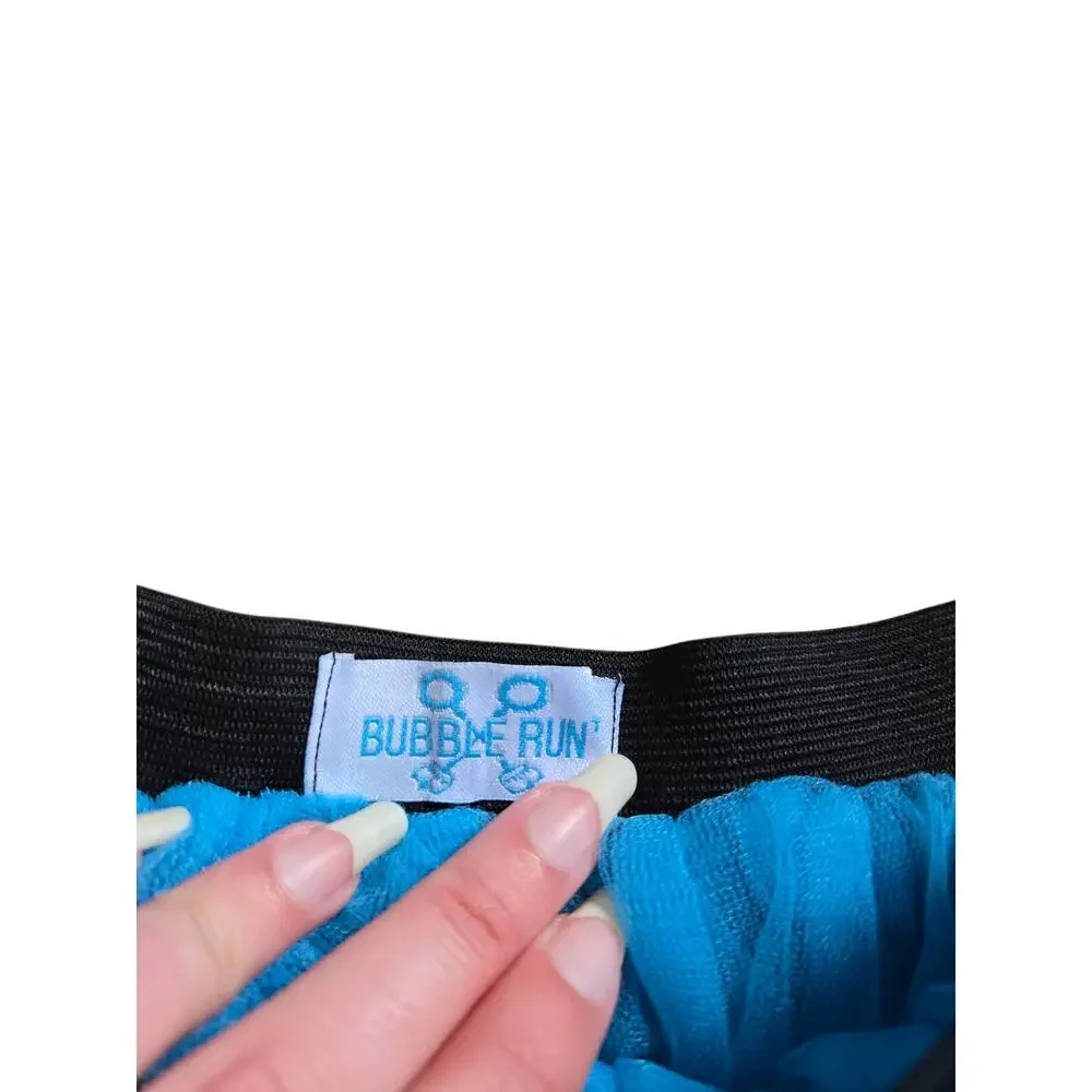 Bubble run kids blue tutu no size tag